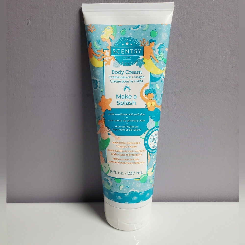 Scentsy Make A Splash Body Cream